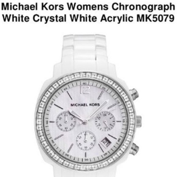 Michael Kors white crystal watch - Picture 5 of 6